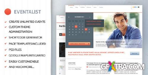 ThemeForest - Eventalist - Events WordPress Theme