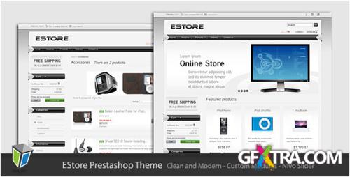 ThemeForest - EStore - Clean and Modern Prestashop Theme