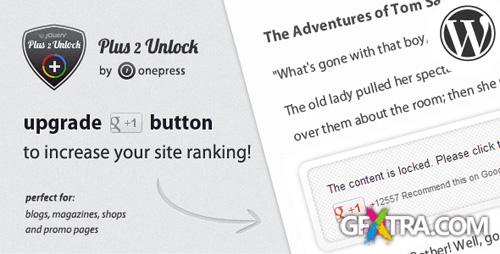 CodeCanyon - Plus One 2 Unlock for Wordpress