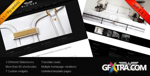 ThemeForest - Blacker - Wordpress Version