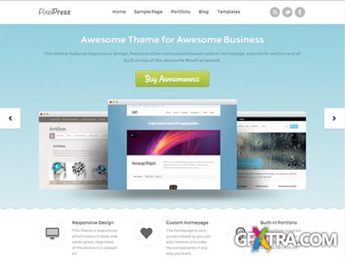 WooThemes - PixelPress v1.2.2 for WordPress