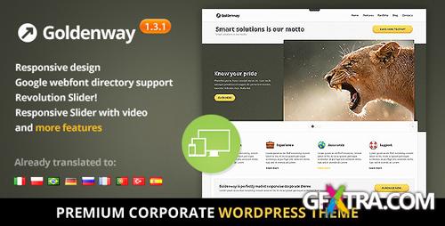 ThemeForest - Goldenway v1.1 - Premium Wordpress Theme