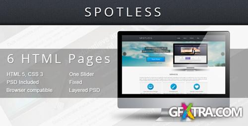 ThemeForest - Spotless - HTML Template