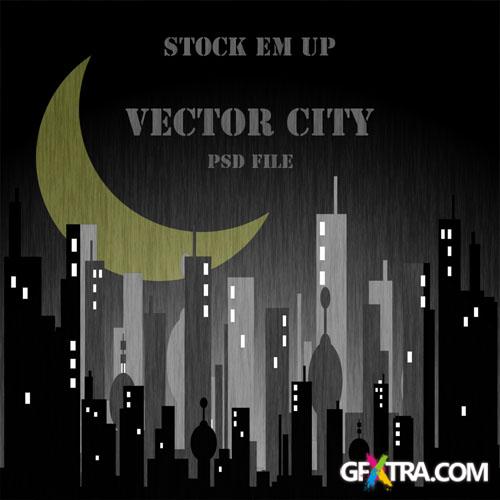 Vector City PSD Template