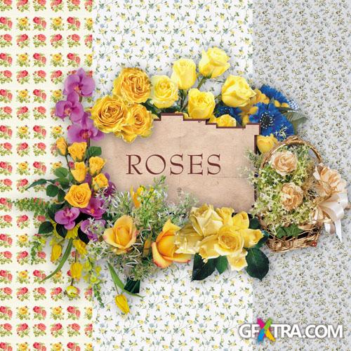 Scrap-set - Perfect Roses