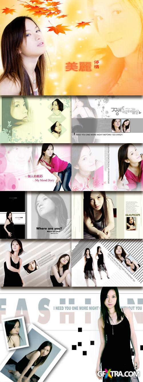 PhotoTemplates - Beautiful Girl vol.2 (77512)