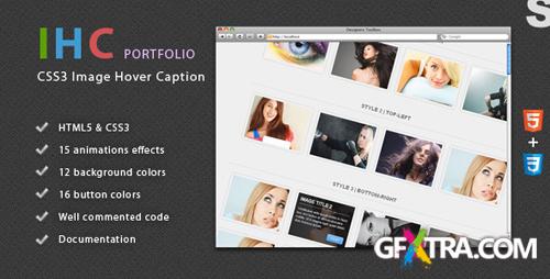 CodeCanyon - IHC - Portfolio CSS3 Image Hover Caption