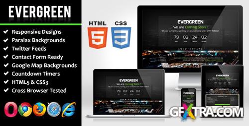 ThemeForest - Evergreen - Responsive Responsive Under Constructi