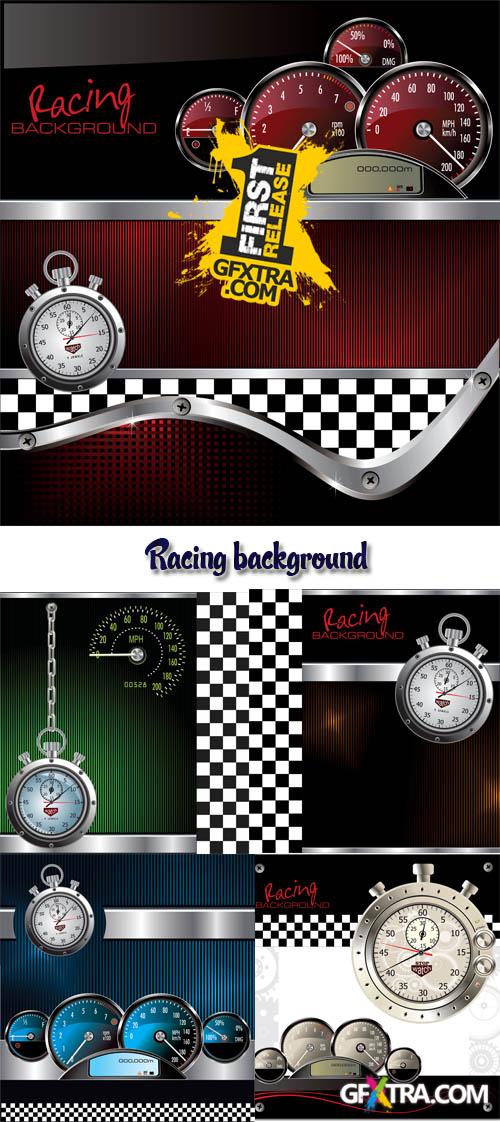 Stock: Racing background