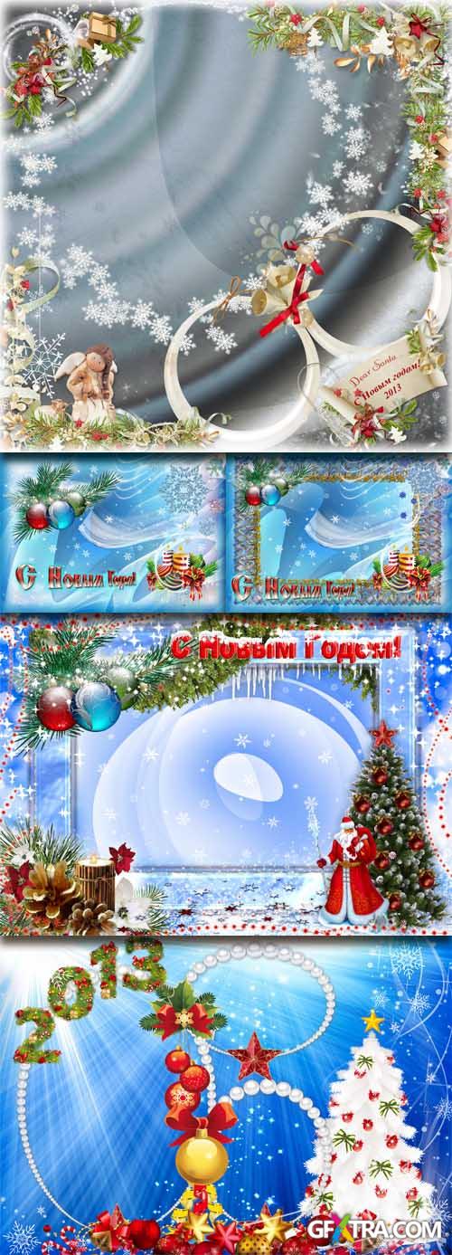 PSD Sources - Winter Celebrates Template vol.1 (by nad-sinelnik)