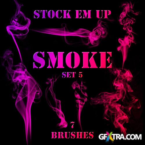 Smoke Photoshop Brushes Set #5