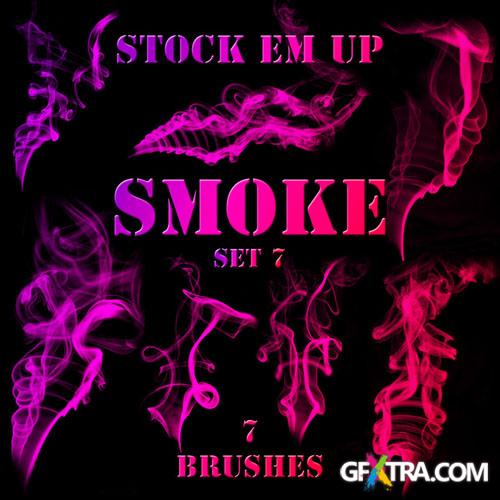 Smoke Photoshop Brushes Set #7