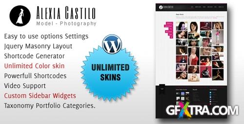 ThemeForest - Alexia Castillo v1.1 - Model Photography WP CMS (Reupload)