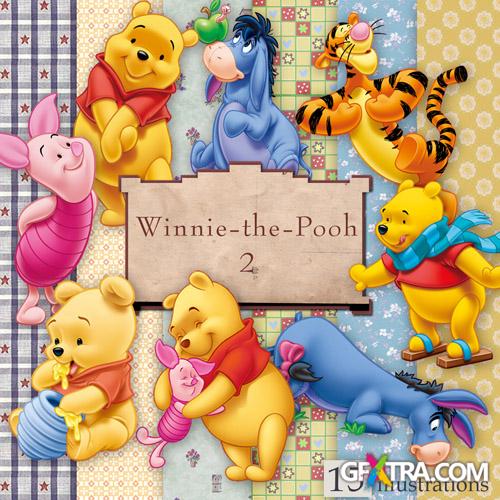 Scrap-set - Winnie Pooh 2 - Disney Heroes PNG Images