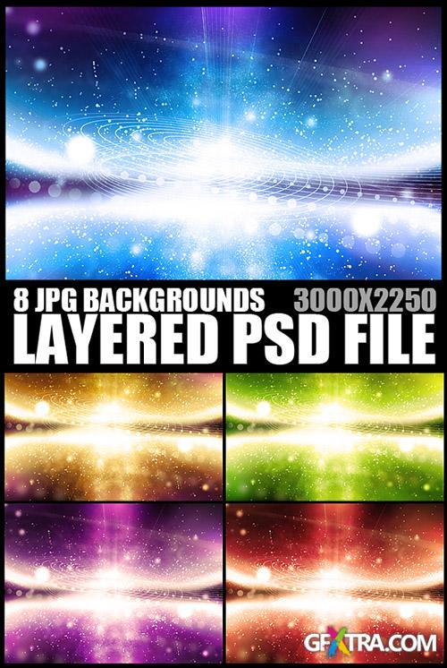 PSD Source - Light Background - Heavenly