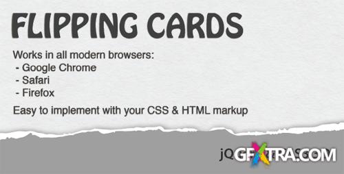 CodeCanyon - Flipping Cards 3D with jQuery/CSS3