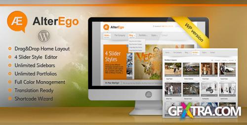 ThemeForest - AlterEgo - Creative Style WordPress Theme