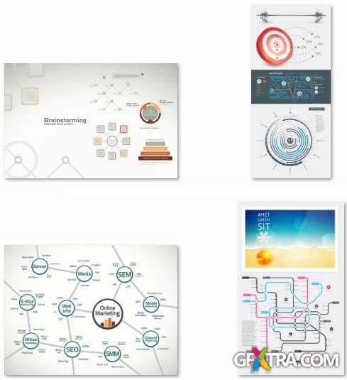 Infographics Collection #4 - 25 EPS Vector Stock