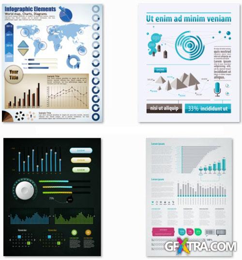 Infographics Collection #4 - 25 EPS Vector Stock