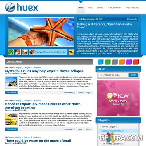 WPNow - Huex v1.01 - WordPress Theme