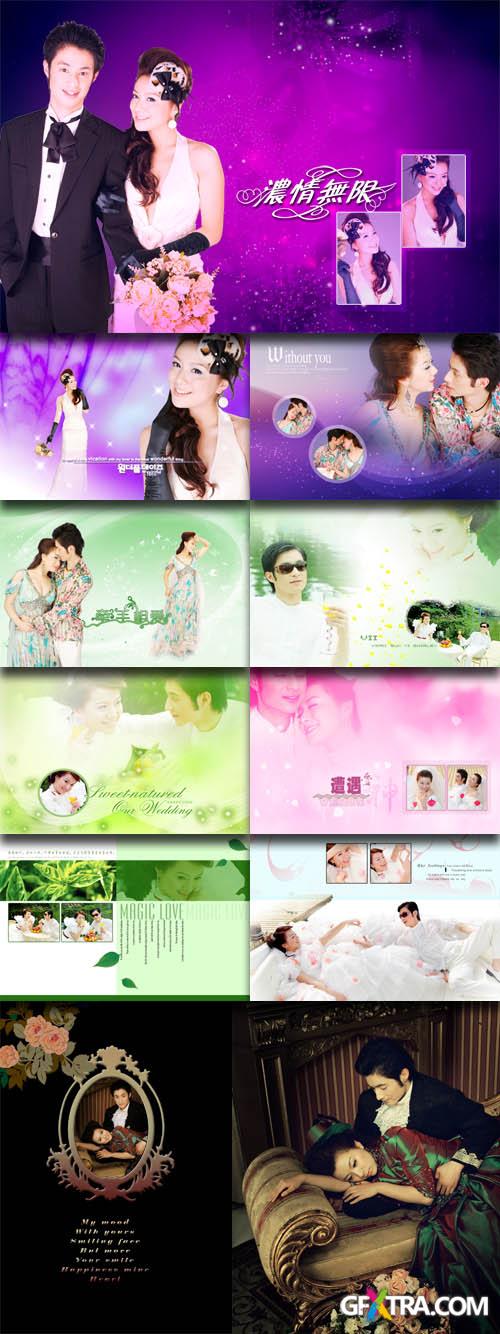 PhotoTemplates - Wedding Collection Vol.12 (77519)