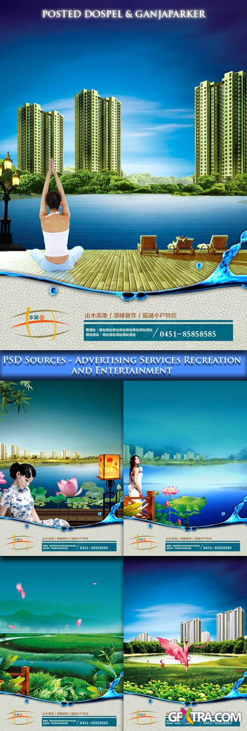 PSD Sources - Advertising Services Recreation and Entertainment