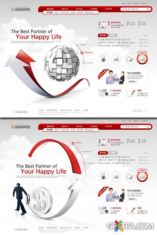 PSD Web Templates - Business Inovation 2