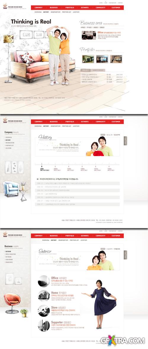 PSD Web Templates - Happy Life