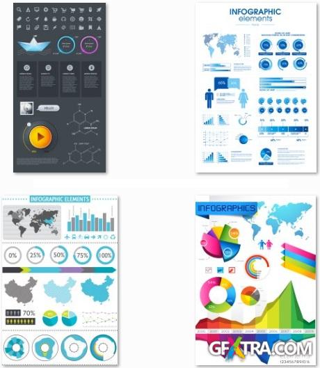 Infographics Collection #5 - 25 EPS Vector Stock