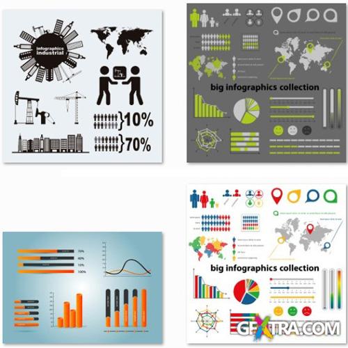 Infographics Collection #5 - 25 EPS Vector Stock