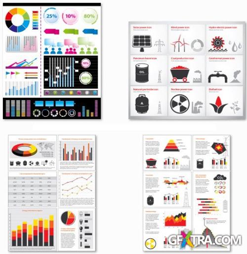 Infographics Collection #5 - 25 EPS Vector Stock