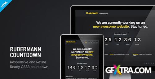 ThemeForest - Rudermann Countdown - Under Construction Page