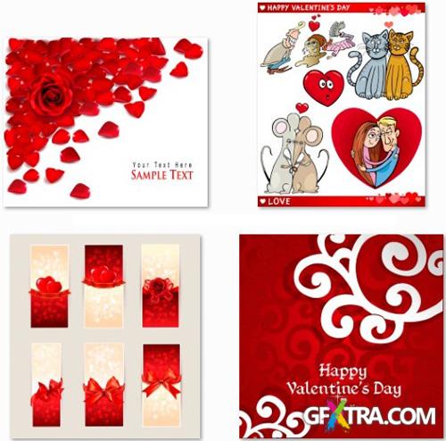 Valentine's Day - 25 EPS Vector Stock