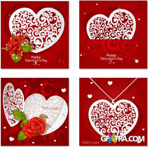 Valentine's Day - 25 EPS Vector Stock