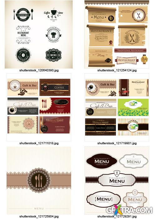 Amazing SS - Menu Templates 9, 25xEPS