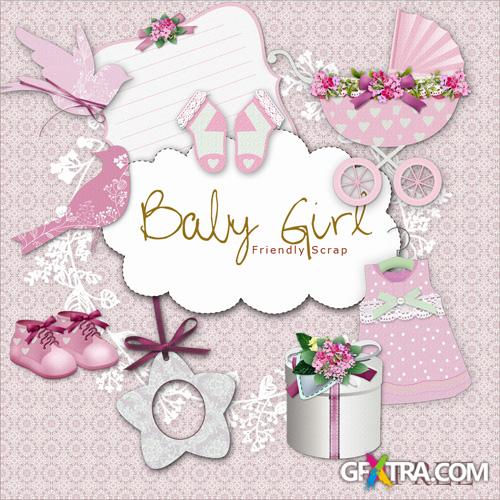 Scrap-kit - Baby Girl