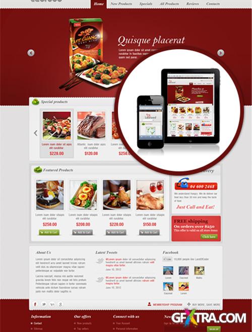 LeoTheme - Leo Food Template For Joomla 2.5