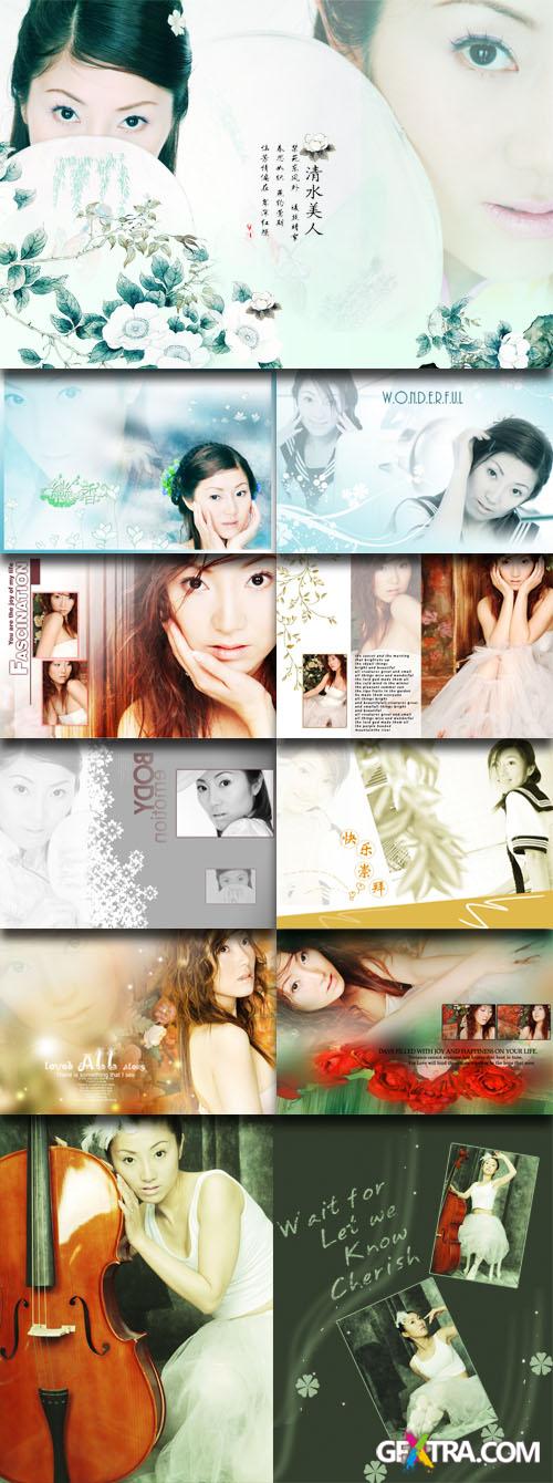 PhotoTemplates - Beautiful Girl vol.5 (77528)