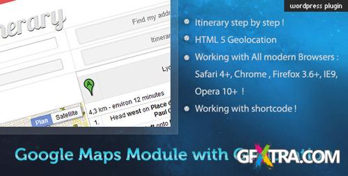 CodeCanyon - Google Maps Module with Geolocation - WP Plugin v1.4