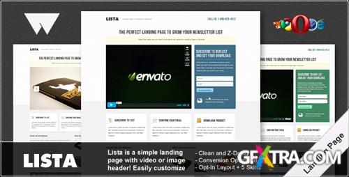 ThemeForest - Lista Landing Page - RIP