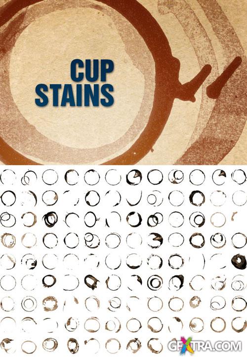 Cup Stains Photoshop Brushes