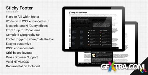 CodeCanyon - Sticky Footer v1.1