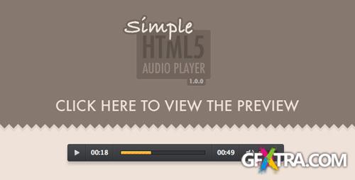 CodeCanyon - Simple HTML5 Audio Player v1.1.3