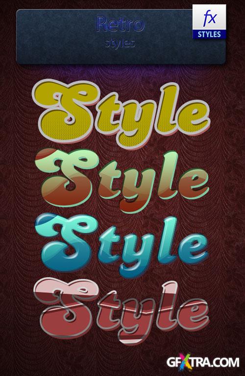 Retro Photoshop Styles