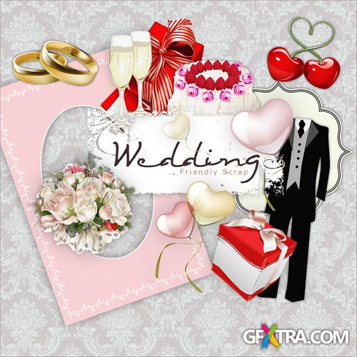 Scrap-kit - Wedding - I Love You 2