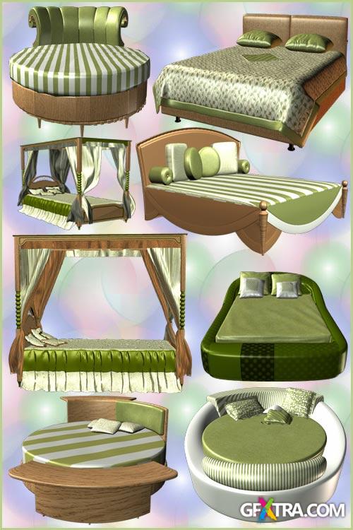 Scrap-kit - Fashion Beds