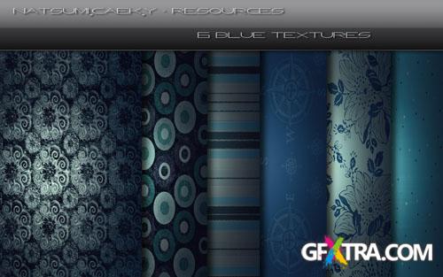 6 Blue Textures Resources Pack