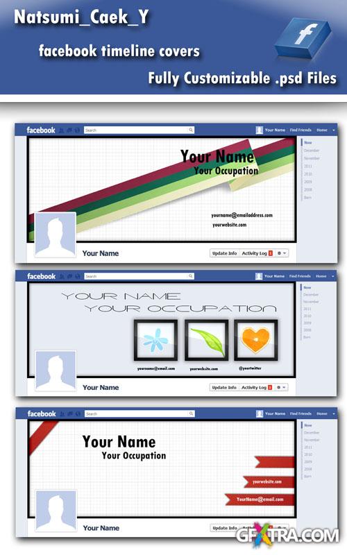 FaceBook TimeLine Covers PSD Template