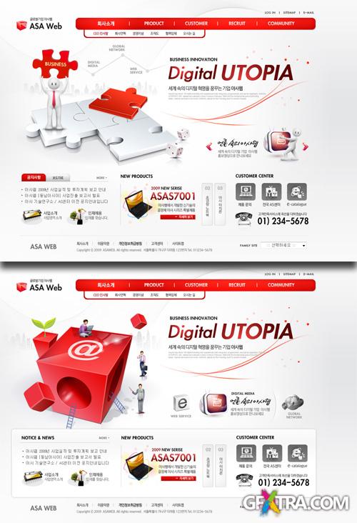 PSD Web Templates - Business Innovation 1