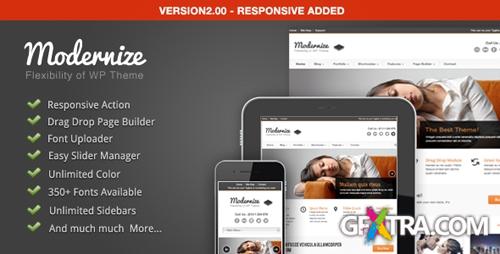 ThemeForest - Modernize v2.07 - Flexibility of WordPress Theme